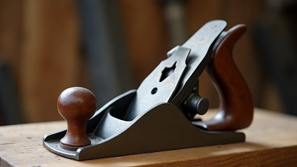 Close up of a hand plane sole and mouth opening showing how plane size affects the cut — illustrating What Do the Numbers on a Hand Plane Mean?