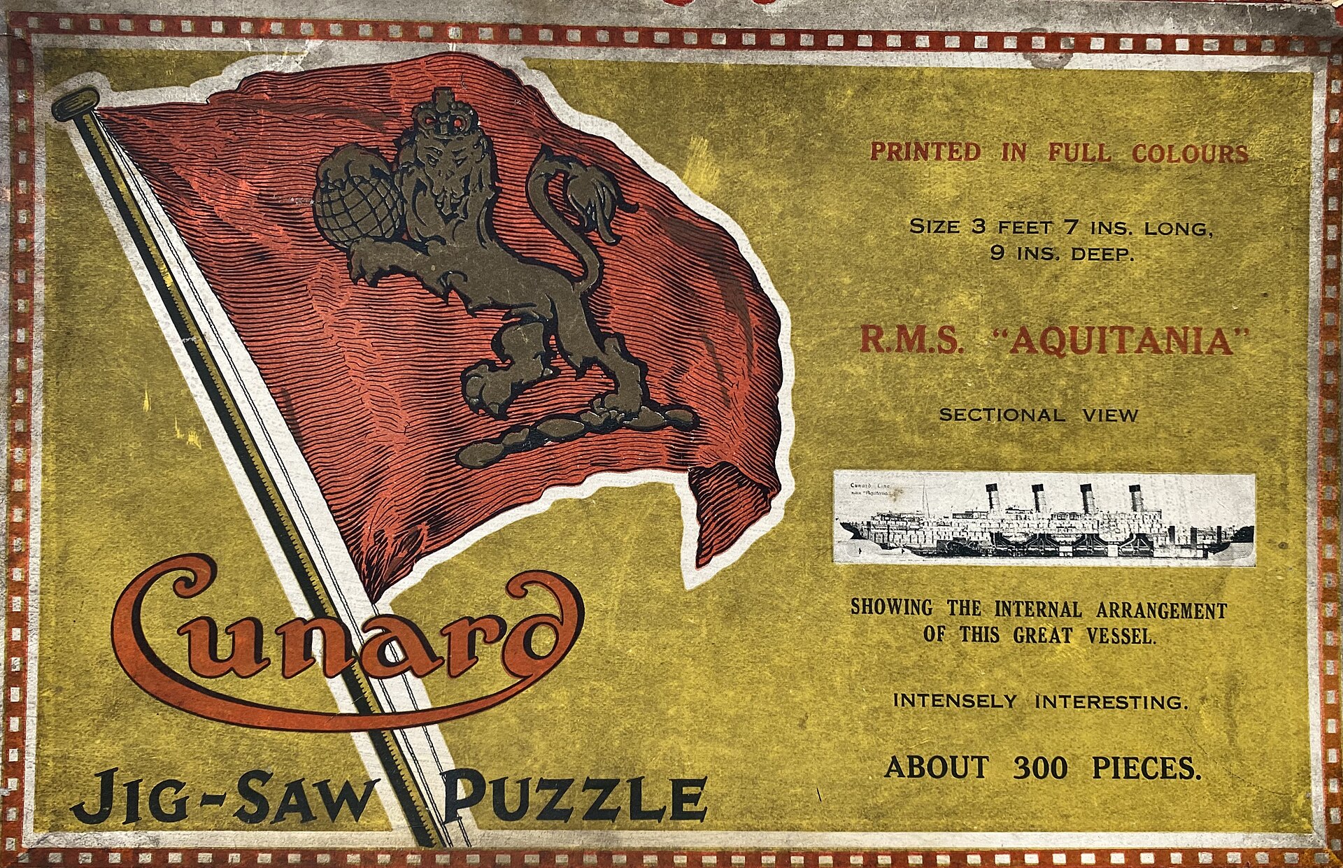 Cunard Jigsaw RMS Aquitania.jpg — illustrating What Does a Jigsaw Do Well, and Where Does It Struggle?