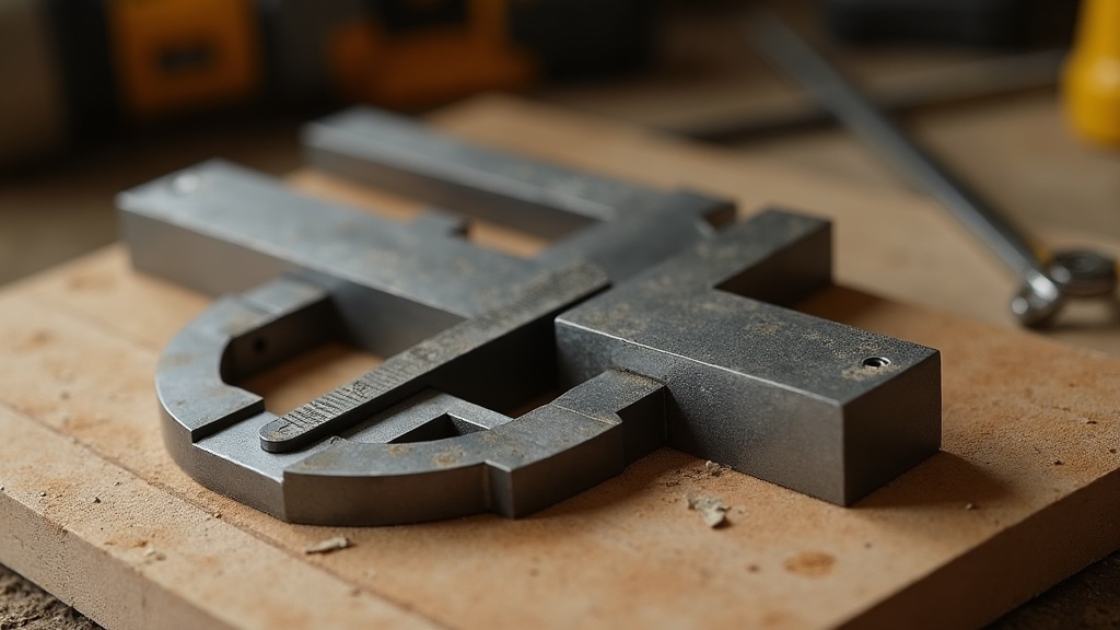 Close up of a combination square head locked square against a board edge — illustrating What Is a Combination Square, and Why Is It So Used?