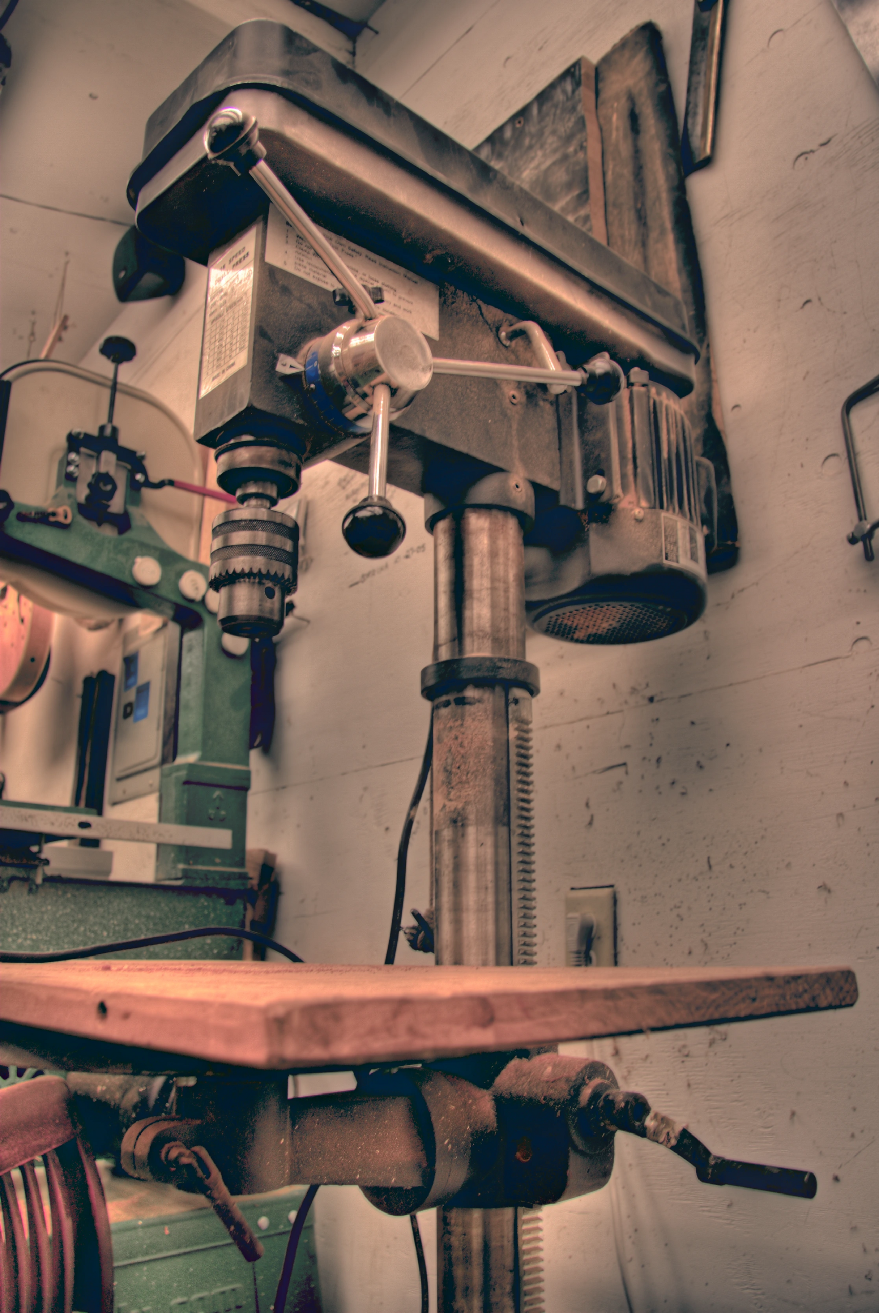 Drill press.webp — illustrating What Is a Drill Press and What Does It Do a Hand Drill Can't?