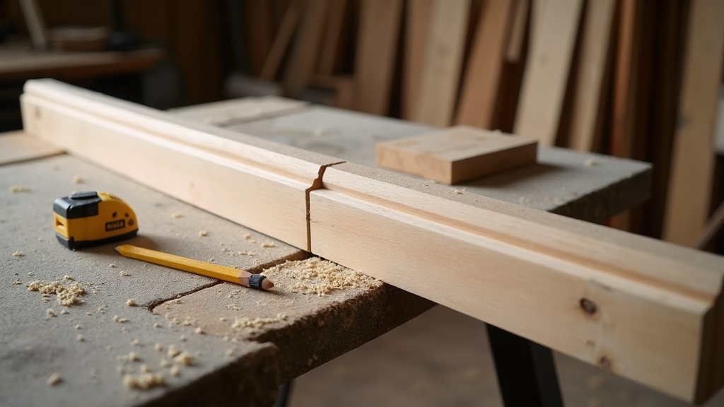 Mitred moulding corner joint showing the angled cut a mitre saw is designed to produce — illustrating What Is a Mitre Saw, and What Does Sliding Add?