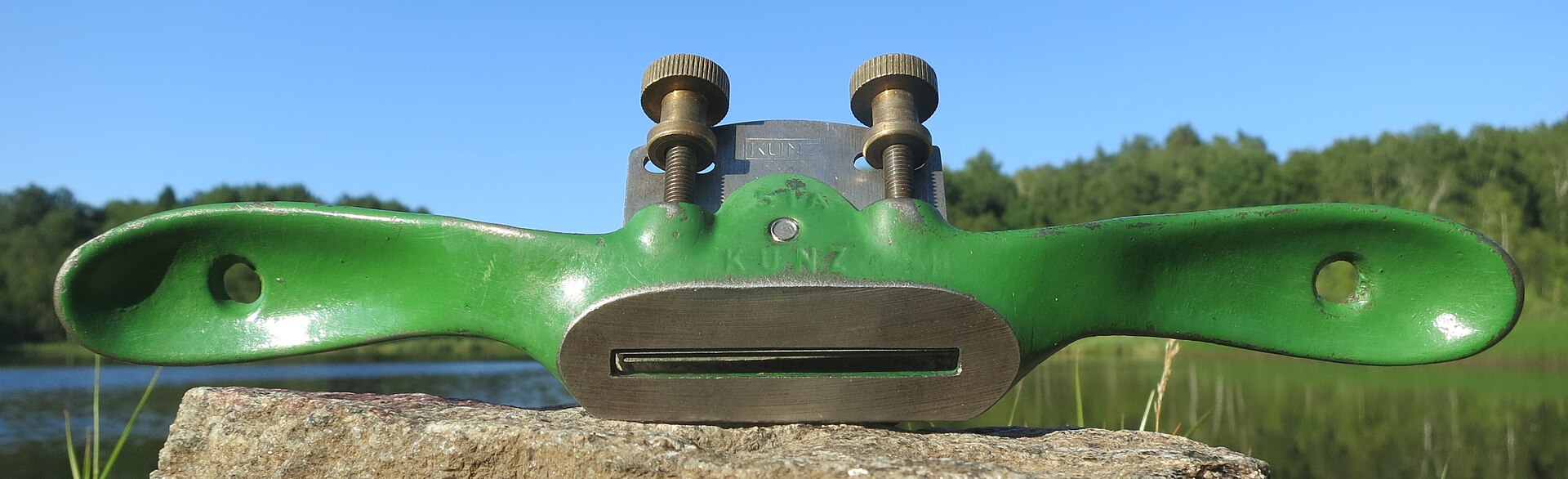 1980s spokeshave nr 51A by Gustav Kunz Werkzeugfabrik Hannover West Germany.jpg — illustrating What Is a Spokeshave Used For? A Plain-Language Guide
